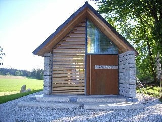 Kapelle kurz vor Einweihung